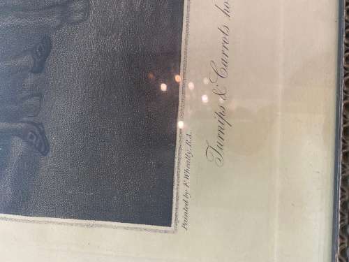 ANTIQUE FRANCIS WHEATLEY CRIES OF LONDON PRINT PLATE 13 FRAMED!!!