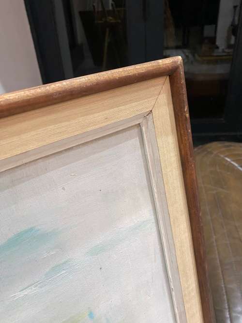 MASSIVE ORIGINAL ROY PIERCE ABSTRACT OIL PAINTING SIZE 97CM X 72CM !!!!