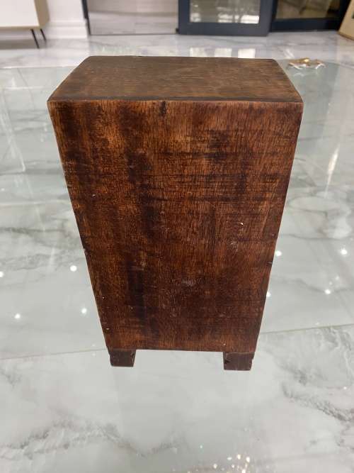 BEAUTIFUL WOODEN DISPLAY PIECE 27CM TALL !!!!