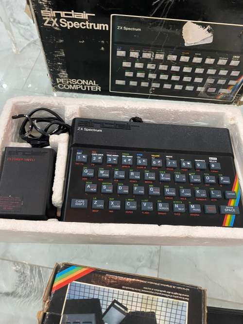 Zx spectrum collection in box working bid for all !!!