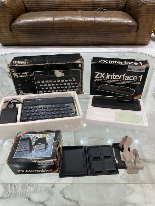 Zx spectrum collection in box working bid for all !!!