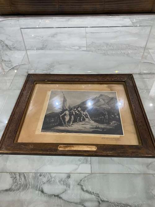 RARE VINTAGE PRINT SIGNED !!!!