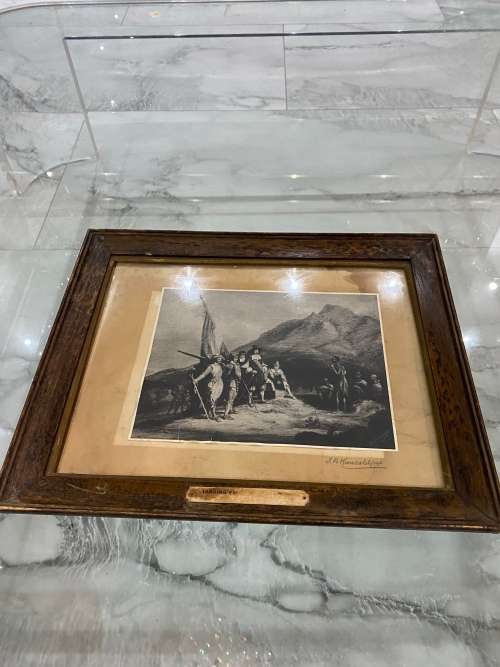 RARE VINTAGE PRINT SIGNED !!!!