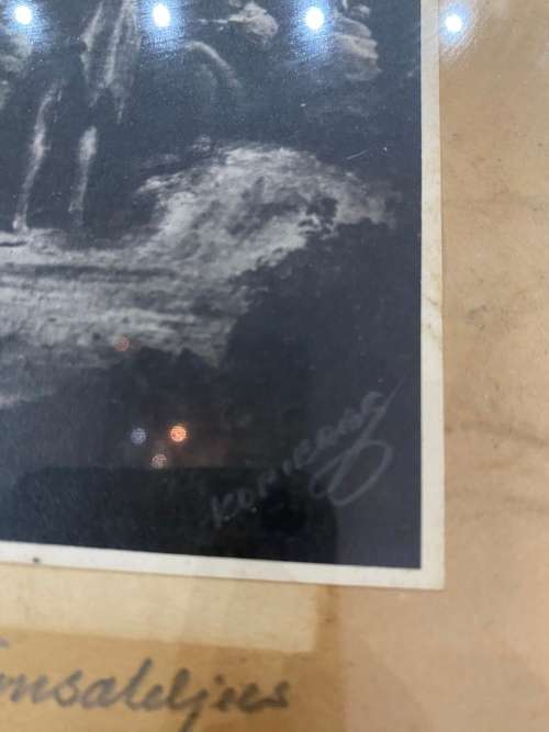 RARE VINTAGE PRINT SIGNED !!!!