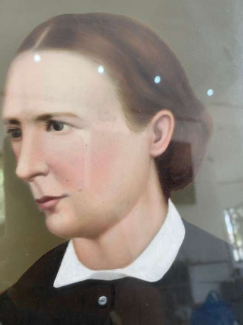 VINTAGE OLD PAINTING SIZE 57 x 45 CM !!!