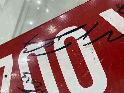 ZOO YORK SIGNED SKATE BOARD DECK