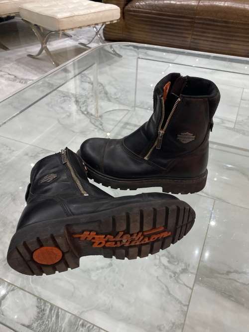 HARLEY DAVIDSON LEATHER BOOTS SIZE 7UK !!!!
