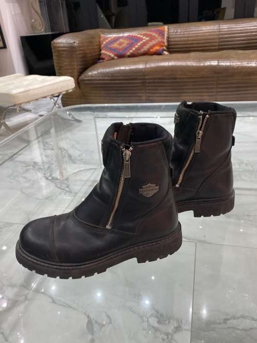 HARLEY DAVIDSON LEATHER BOOTS SIZE 7UK !!!!