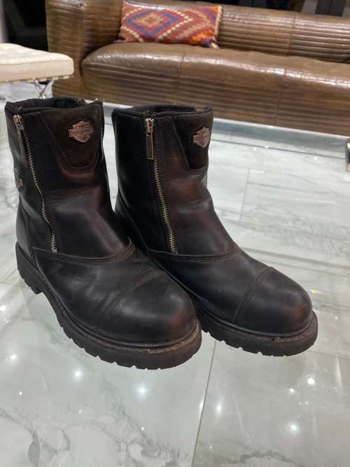 HARLEY DAVIDSON LEATHER BOOTS SIZE 7UK !!!!