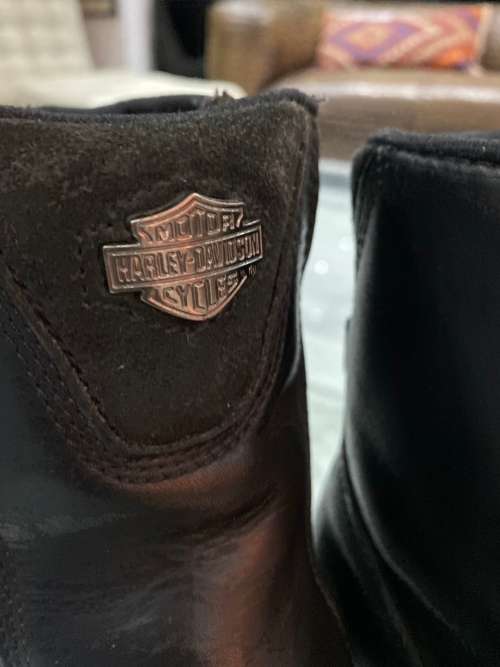 HARLEY DAVIDSON LEATHER BOOTS SIZE 7UK !!!!
