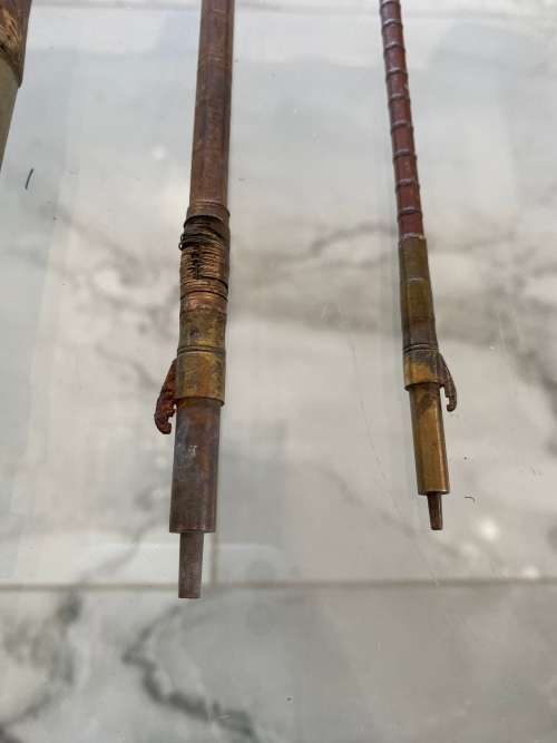 RARE ANTIQUE FISHING ROD MADE IN ENGLAND NWICK MAKERS AS SEEN IN PICTURES!!!