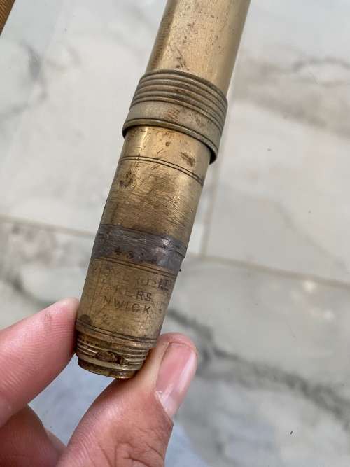 RARE ANTIQUE FISHING ROD MADE IN ENGLAND NWICK MAKERS AS SEEN IN PICTURES!!!