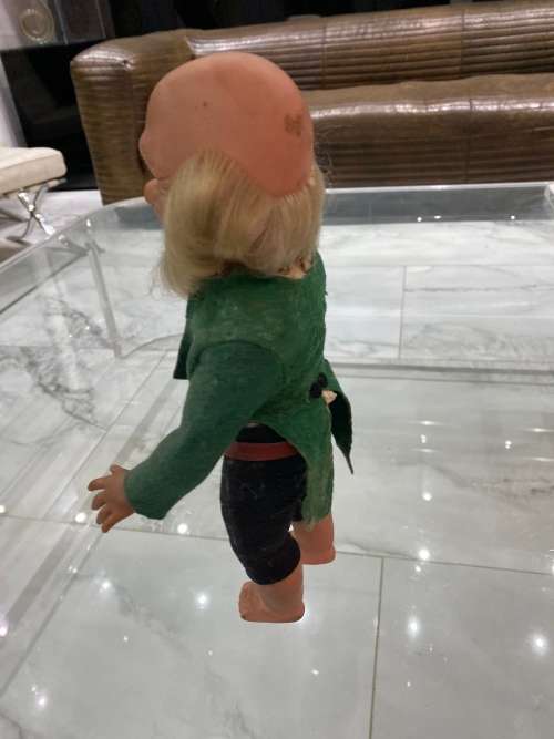 VINTAGE CROLLY LARRY THE LEPRECHAUN 34CM LARGE !!!