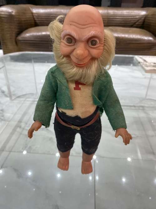 VINTAGE CROLLY LARRY THE LEPRECHAUN 34CM LARGE !!!