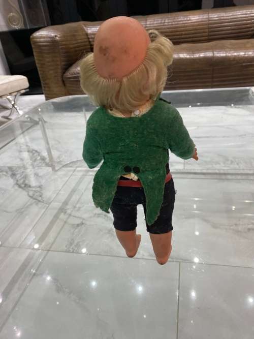 VINTAGE CROLLY LARRY THE LEPRECHAUN 34CM LARGE !!!