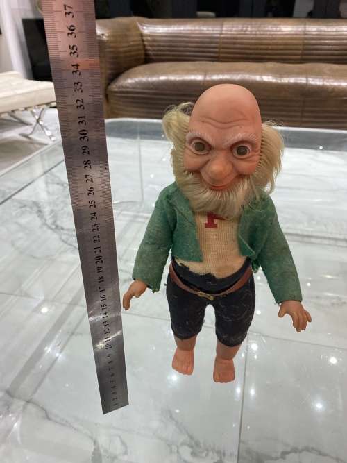VINTAGE CROLLY LARRY THE LEPRECHAUN 34CM LARGE !!!