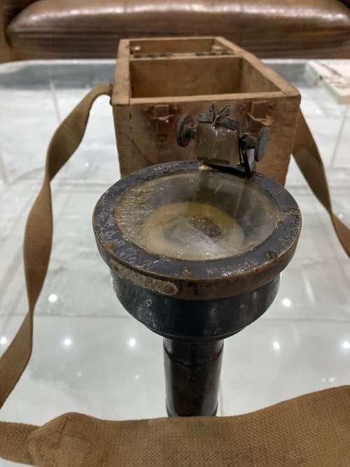 Vintage Air force Compass, Hand Bearing-with Original Case !!!