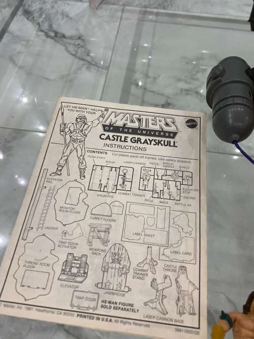 LARGE COLLECTION OF MASTER OF THE UNIVERSE ACTION FIGURES AND SPARES WITH WEAPONS BID FORL ALL!!