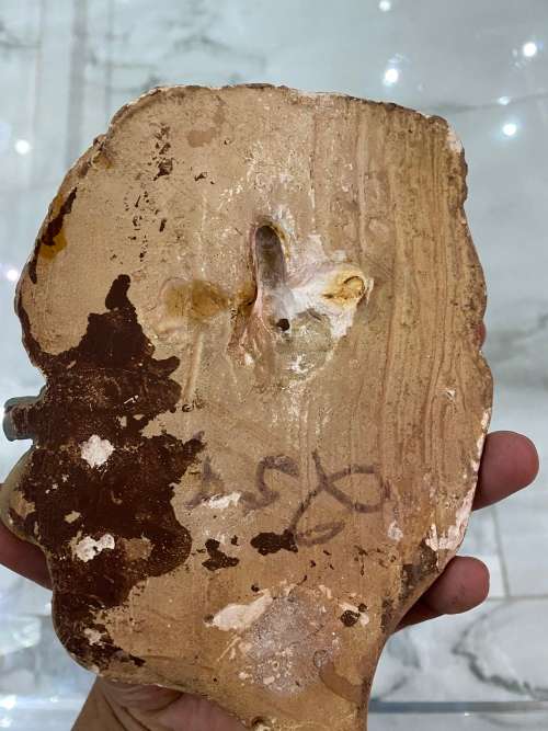 Vintage plaster face