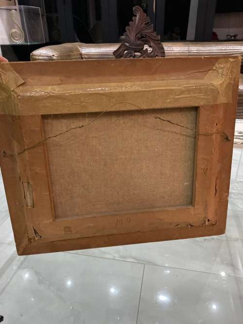 Charles Blondin 1913-1991 ORIGINAL OIL ON CANVAS PAIN SIGNED  SIZE 45CM X 37CM