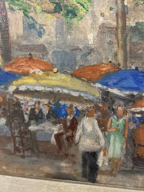 Charles Blondin 1913-1991 ORIGINAL OIL ON CANVAS PAIN SIGNED  SIZE 45CM X 37CM