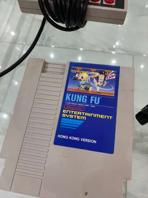 RARE NINTENDO NES CONSOLE COMPLETE WORKING WITH KUNG FU GAME COMPLETE WORKING!!!!