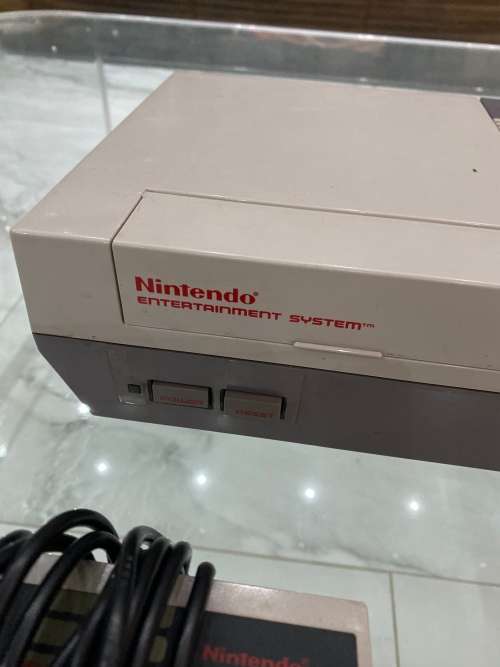 RARE NINTENDO NES CONSOLE COMPLETE WORKING WITH KUNG FU GAME COMPLETE WORKING!!!!