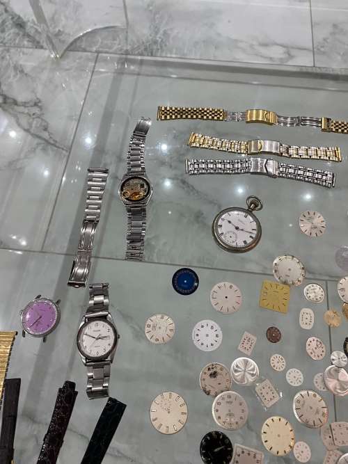 Large collection of vintage watches and spares bid for all !!!!