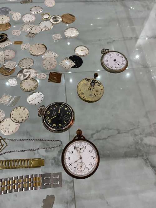Large collection of vintage watches and spares bid for all !!!!