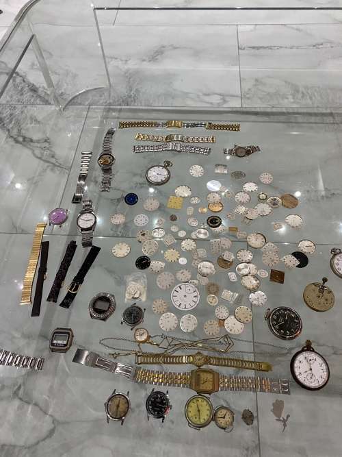 Large collection of vintage watches and spares bid for all !!!!