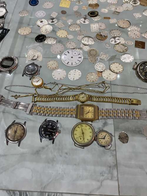 Large collection of vintage watches and spares bid for all !!!!