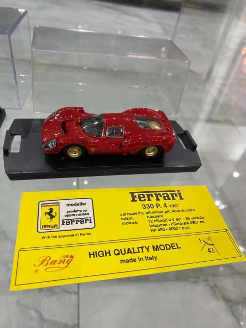 3 highly detailed Ferrari scale 1:43 models bid for all !!!!