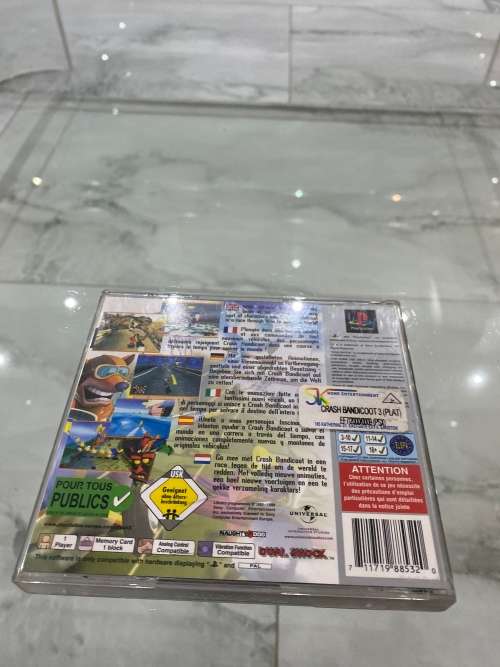 PS1 CRASH BANDICOOT 3 !!!!