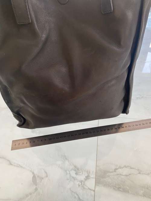 Large county road leather bag !!!