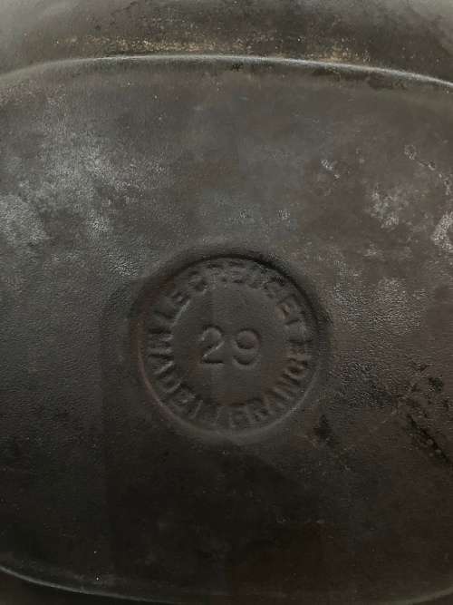 Vintage Le Creuset France #29 Cast Iron Enzo Mari La Mama!!!