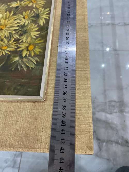 Katie Vermeulen oil on board painting signed size 37CM X  43CM !!!