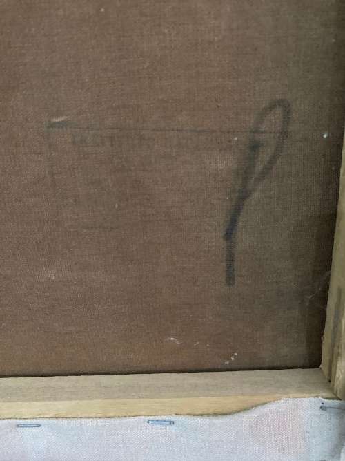 BEAUTIFUL OIL ON CANVAS PAINTING SIZE 60CM x 38CM !!!