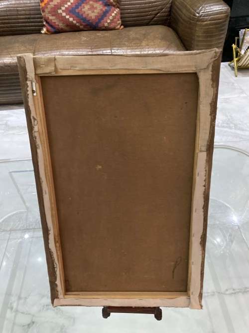 BEAUTIFUL OIL ON CANVAS PAINTING SIZE 60CM x 38CM !!!