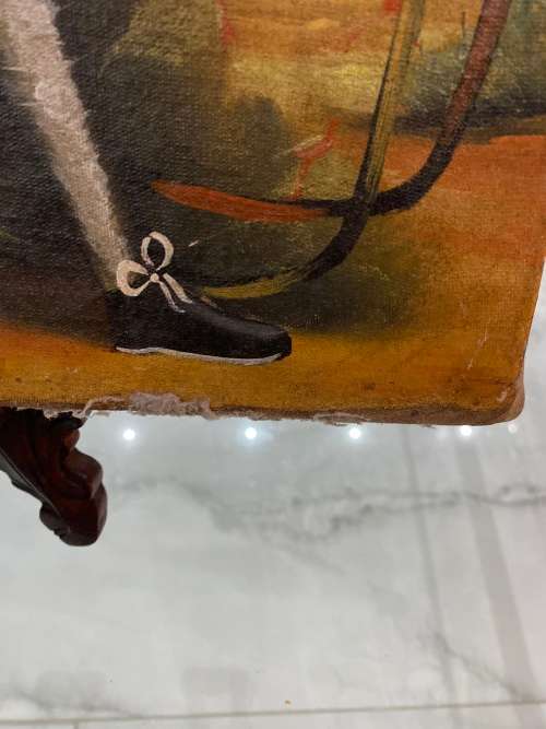 BEAUTIFUL OIL ON CANVAS PAINTING SIZE 60CM x 38CM !!!