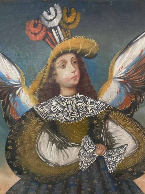 BEAUTIFUL OIL ON CANVAS PAINTING SIZE 60CM x 38CM !!!