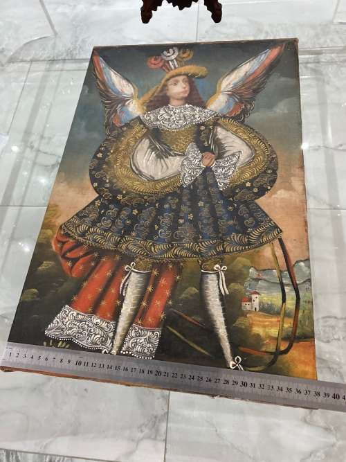 BEAUTIFUL OIL ON CANVAS PAINTING SIZE 60CM x 38CM !!!