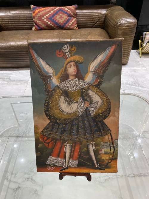 BEAUTIFUL OIL ON CANVAS PAINTING SIZE 60CM x 38CM !!!