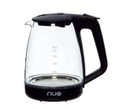 NUO - Litre Morning Burst Glass Kettle