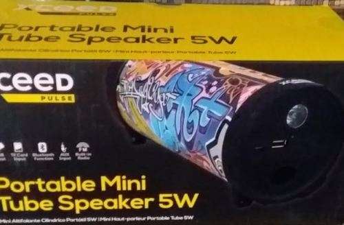 PORTABLE MINI TUBE SPEAKER 5 W