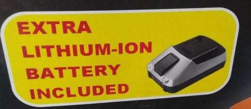 18 V CORDLESS DRILL WITH LITHIUM BATTERY!!! IN CARRY CASE