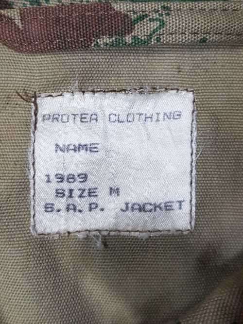 SAP 2nd Pattern Camo Bushjacket