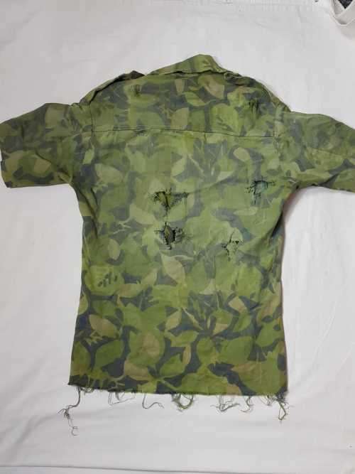 SADF Cuban Elmleaf  Recce Camo shirt.