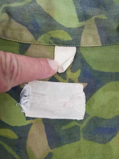 SADF Cuban Elmleaf  Recce Camo shirt.