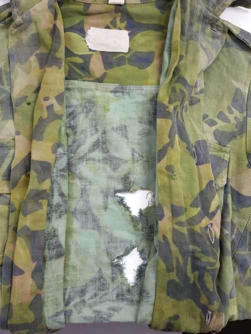 SADF Cuban Elmleaf  Recce Camo shirt.