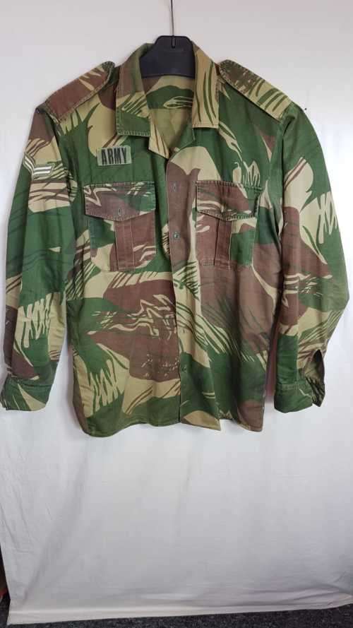 Rhodesian Camo (Rhodesian Army) Longsleeve shirt.